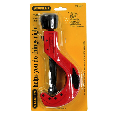 STANLEY Tubing Cutter CUTS 1/4'' To 2-1/2'' 93-028-22