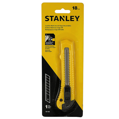 STANLEY DYNAGRIP Snap-Off Blade Knife 18MM 10-143-S