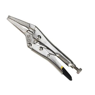 STANLEY VISE GRIP 165MM (6-1/2") Long Nose Serrated Jaw Locking Plier 84-396-S
