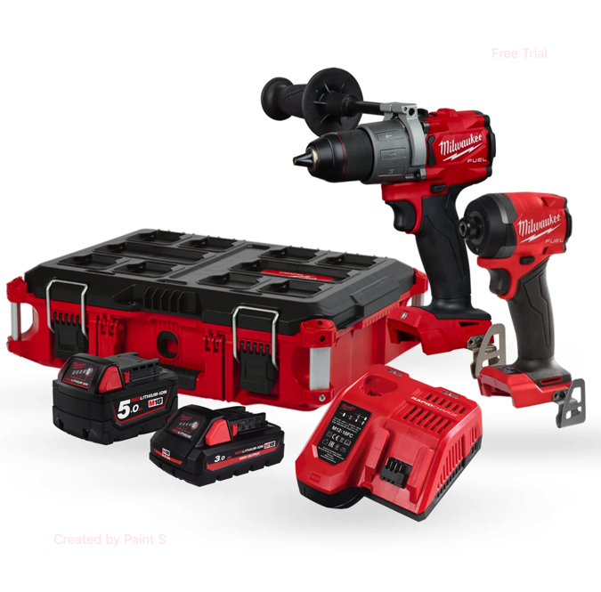 MILWAUKEE Tradesmen Combo PACKOUT LIMITED STOCKS