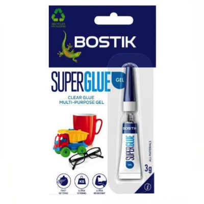 BOSTIK SUPER GLUE 3ML GEL