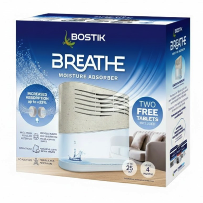 BOSTIK BREATHE DEHUMIDIFIER (UP TO 25 SQUARE METERS)
