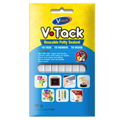 V-TECH V-TACK Reusable Putty Sealant Glue 80g VT-922