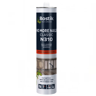 BOSTIK N310 NO MORE NAILS MULTI-PURPOSE CONSTRUCTION ADHESIVE 275ML