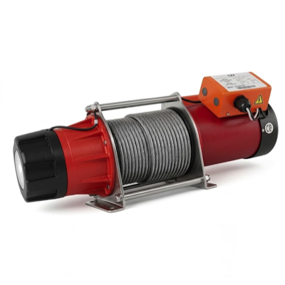 YAMA INDUSTRIAL ELECTRICAL WINCH WITH MOM CERTIFICATION 8MM X 50M (500KG LOAD)
