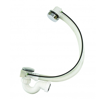 MCALPINE Bath POP-UP Waste With CP PLASTIC Control Knob PUB-CP+Q100