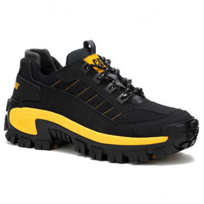 Caterpillar INVADER STEEL TOE Work Boot BLACK DARK SHADOWS P91718