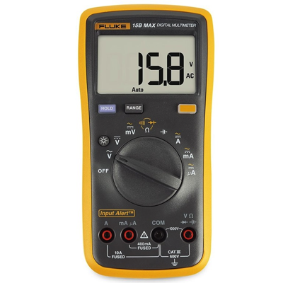 FLUKE DIGITAL MULTIMETER 15B MAX