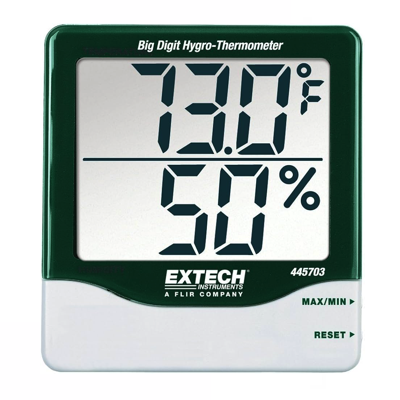 EXTECH BIG DIGIT HYGRO-THERMOMETER 445703