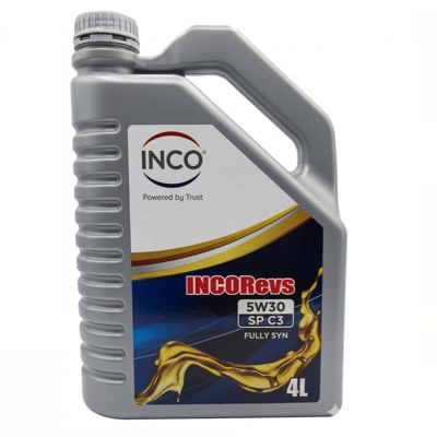 INCO 5W40 SPC3 FULLY SYNTHETIC ENGINE OIL 4L