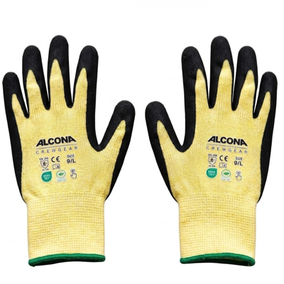 ALCONA CREWGEAR Precision Handling Gloves LEVEL 1 CUT RESISTANCE