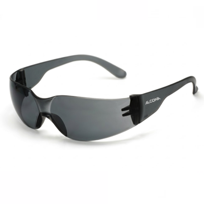 ALCONA SMOKE GREY PROTECTIVE SAFETY GLASSES T31105207