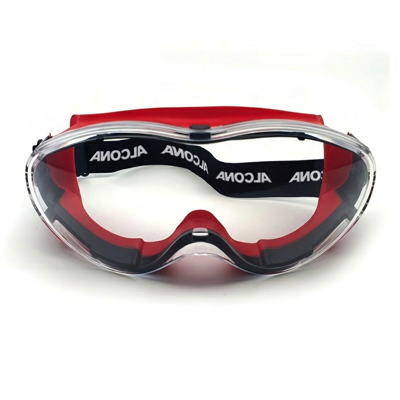 ALCONA UV PROTECTIVE GOGGLES CLEAR (CHEMICAL & IMPACT RESISTANT) T31110107