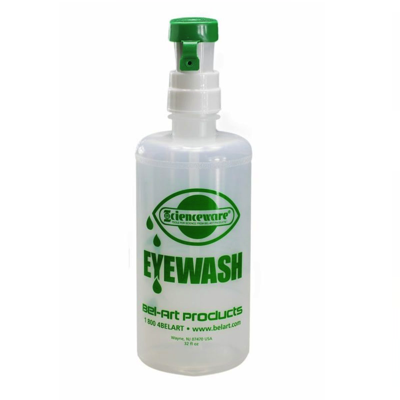 SCIENCEWARE Eye Wash Bottle FLUSHING 1L (EMPTY)