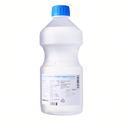 BRAUN 0.9% NaCl Sodium Chloride Irrigation Solution 1L