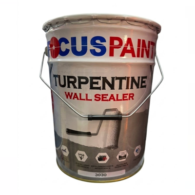 FOCUS PAINT (TURPENTINE) SOLVENT BASED WALL SEALER 3030 WHITE 20L