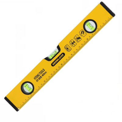 HardwareCity (HTENGTOOLS) 18"/450MM X 3 VIALS MAGNETIC SURFACE LEVELER HT6608