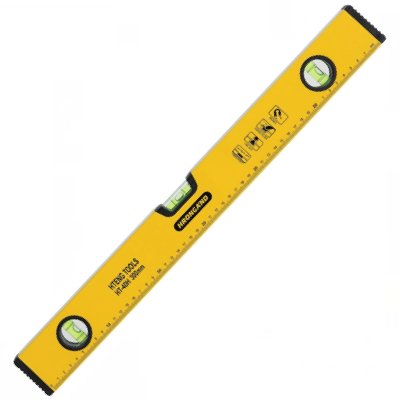 HardwareCity (HTENGTOOLS) 24"/600MM X 3 VIALS MAGNETIC SURFACE LEVELER HT6608