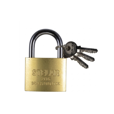 STELAR Brass Padlock 25MM 262