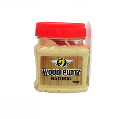 RJ LONDON WOOD PUTTY OIL-BASED NATURAL 200g