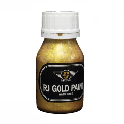 RJ LONDON WATER-BASED GOLD PAINT 250g