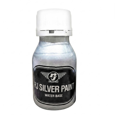 RJ LONDON WATER-BASED SILVER PAINT 250g