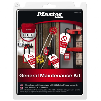 MASTERLOCK GENERAL MAINTENANCE KIT GMK LOTO