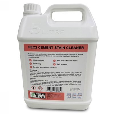 FINEST ECO CEMENT STAIN ACID CLEANER 5L (NON-FUMING)
