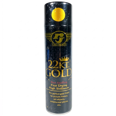 RJ LONDON 22K Gold Spray Paint 8 OZ