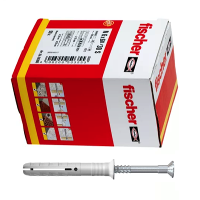 FISCHER HAMMERFIX 6MM X 60MM 200PC/BOX