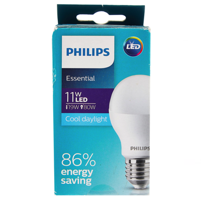 PHILIPS Essential LED BULB 11W E27 230V 1CT/12 APR
