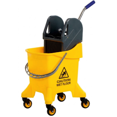 HardwareCity BY SERIES 31L Commercial Cleaning Mop Bucket Wringer Trolley AF08088