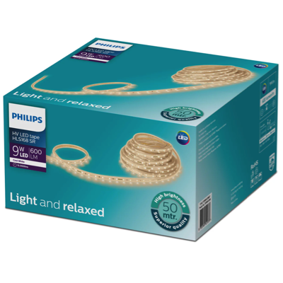 PHILIPS OUTDOOR 50M LED STRIP HLS168 50M (9W PER METER) IP65