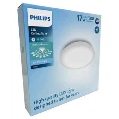 PHILIPS 17W LED CEILING LIGHT CL200 DAYLIGHT