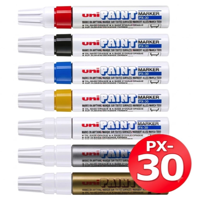 UNI PAINT MARKER PX-30 THICK LINE 8.5MM OIL-PAINT NON-TOXIC