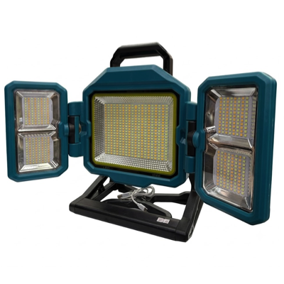 HardwareCity V5000 SOLAR RECHARGEABLE CONSTRUCTION FLOODLIGHT 300W 3000 LUMENS