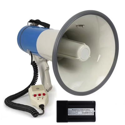Megaphone With SIREN Loudhailer 50W ER-66USB LI-ION RECHARGEABLE