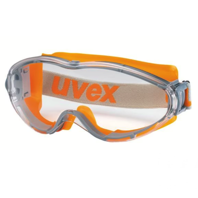 UVEX 9302.805 ULTRASONIC Goggles PC Clear Orange Grey SV-EX Lens