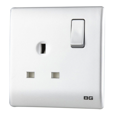 British General BG NEO SLIMLINE SINGLE 13A Switched Socket