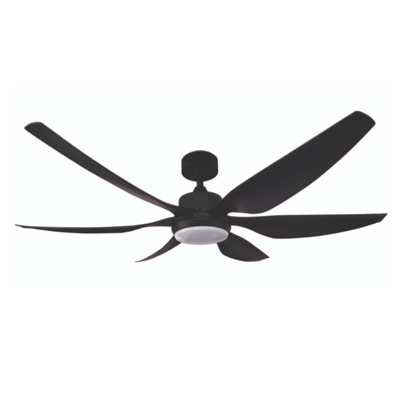 MOWE KRONUS 56" 5-BLADE SMART CEILING FAN BLACK