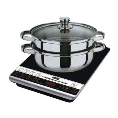 Morries MS-IC9610B 2000W Induction Cooker FREE POT & STEAMER