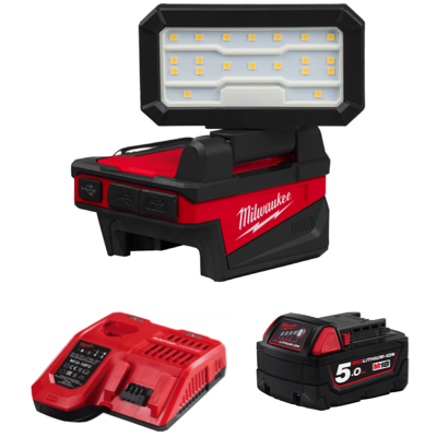 MILWAUKEE M18 1 X 18V 5.0AH ALIS SERVICE AREA LIGHT 1000 LUMENS PROMO