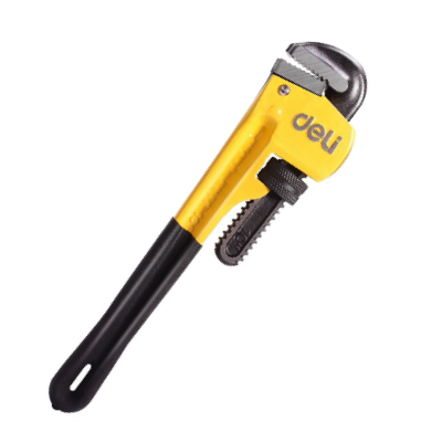 DELI PIPE WRENCH 12"/300MM STEEL ALLOY EDL2512