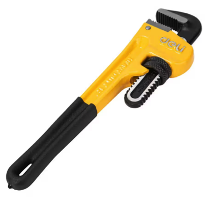 DELI PIPE WRENCH 24"/600MM STEEL ALLOY EDL2524