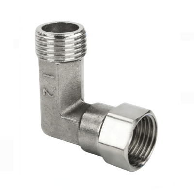 HardwareCity PA521 1/2" MALE X 1/2" FEMALE COUPLING ELBOW STAINLESS STEEL