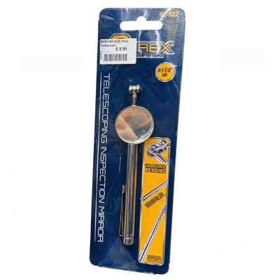 Orex 68-532 Telescopic Inspection Mirror 1-1/4" PEN CLIP TYPE