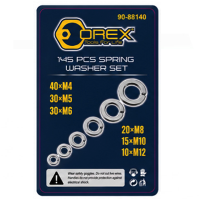 Orex 145PC SPRING WASHER SET 90-88140