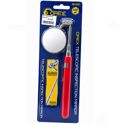 Orex 55MM TELESCOPIC INSPECTION MIRROR 55MM 68-550