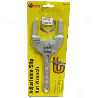 Orex 62-130 ADJUSTABLE SLIP WRENCH (1"-3") CAPACITY