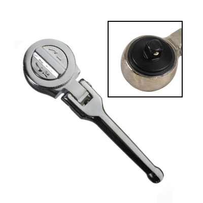 Orex 1/2" DR STUBBY FLEXIBLE RATCHET HANDLE SKF-1200